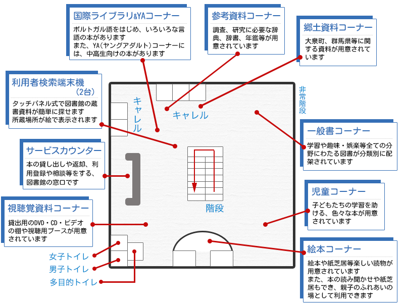 ２階案内図画像